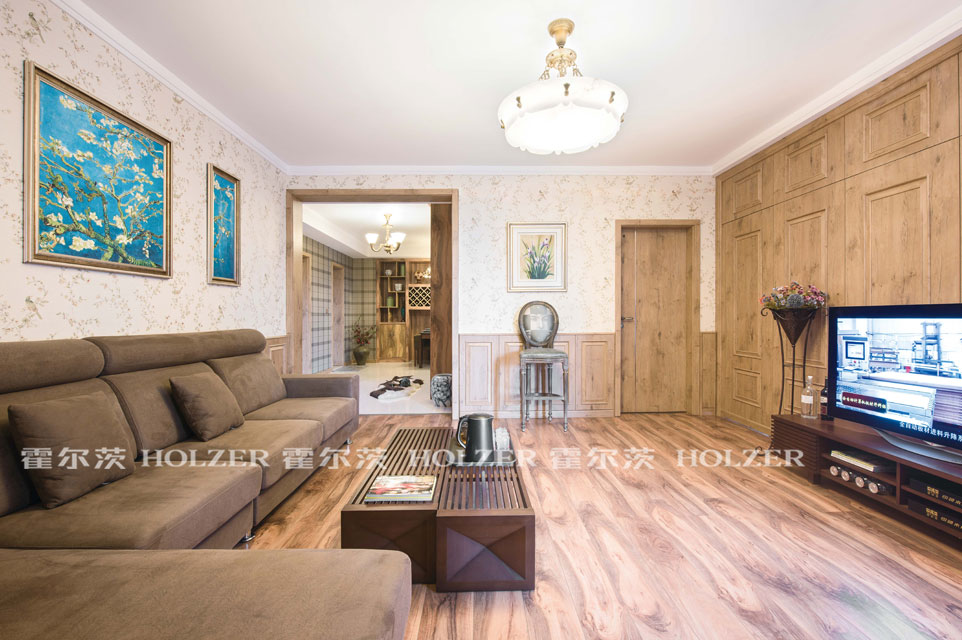 霍尔茨实拍案例欣赏 米兰橡木系列