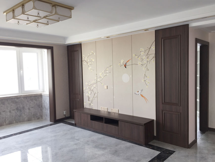 霍尔茨电视背景墙案例赏析